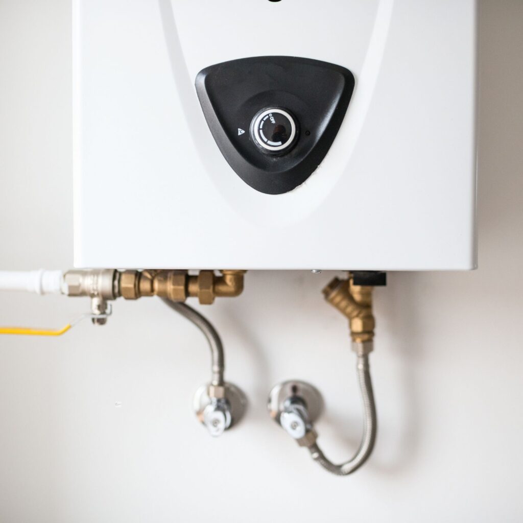 tankless water heater install